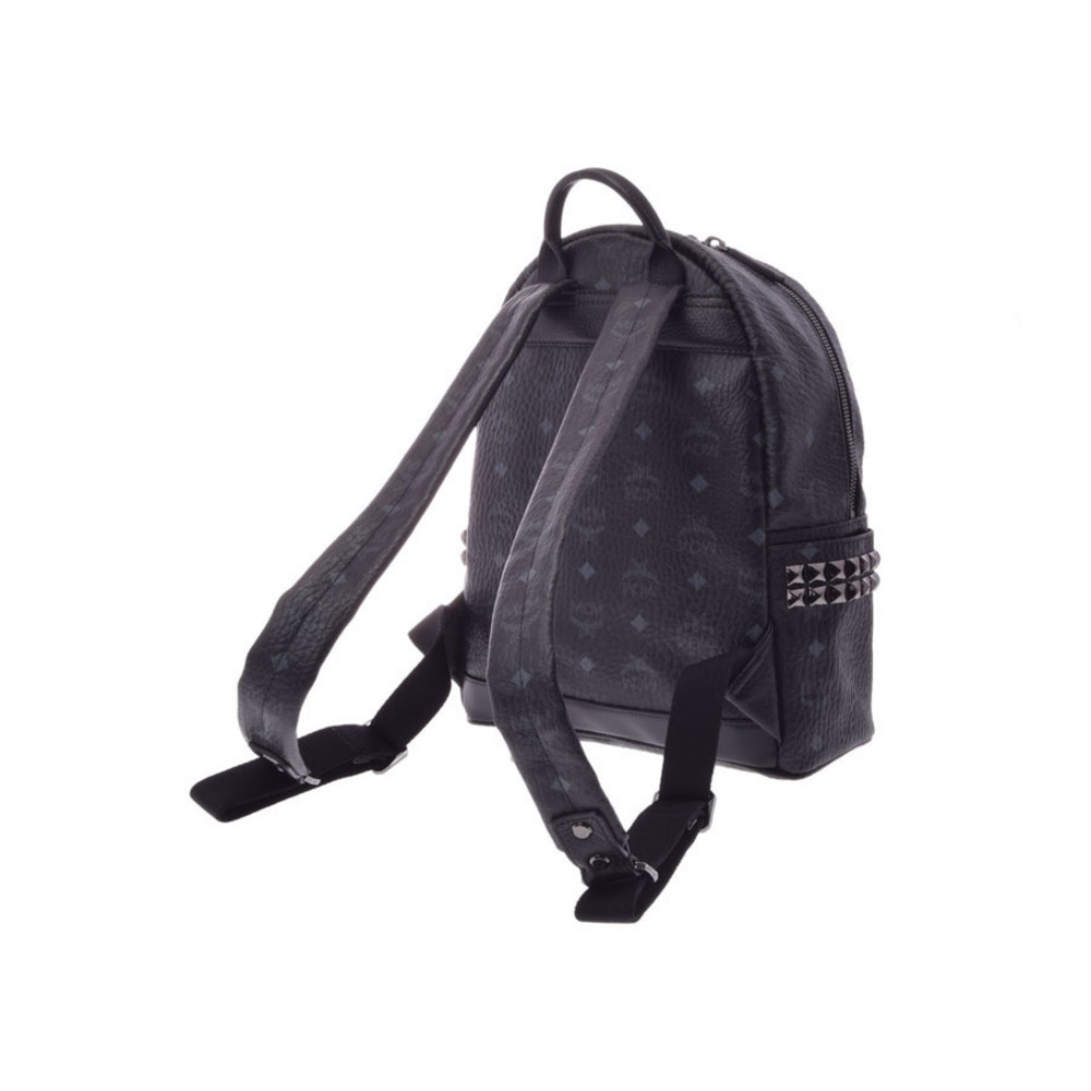 Mcm Backpack Studded Backpack Rucksack Black - image 2